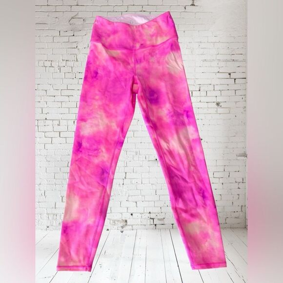 IVL Watercolor High Waist Leggings Pink NWT size 4 - Picture 5 of 6